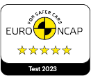 5 estrelas nos testes Euro NCAP